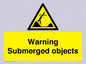WL7471: Warning submerged objects
