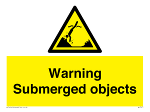 WL7471: Warning submerged objects