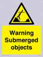 WL7471: Warning submerged objects
