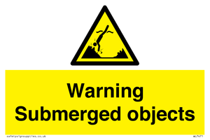 WL7471: Warning submerged objects