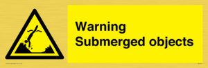 WL7471: Warning submerged objects