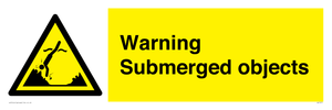 WL7471: Warning submerged objects