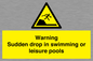 WL7472: Warning sudden drop in swimming or leisure pools