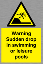 WL7472: Warning sudden drop in swimming or leisure pools