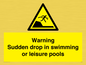 WL7472: Warning sudden drop in swimming or leisure pools