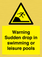 WL7472: Warning sudden drop in swimming or leisure pools