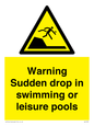 WL7472: Warning sudden drop in swimming or leisure pools
