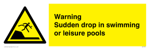 WL7472: Warning sudden drop in swimming or leisure pools