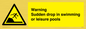 WL7472: Warning sudden drop in swimming or leisure pools