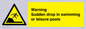 WL7472: Warning sudden drop in swimming or leisure pools
