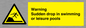 WL7472: Warning sudden drop in swimming or leisure pools