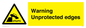 WL7473: Warning unprotected edges