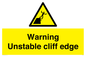 WL7474: Warning unstable cliff edge
