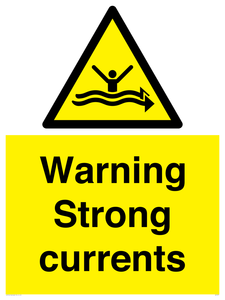 WL7477: Warning Strong currents