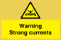 WL7477: Warning Strong currents