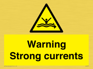 WL7477: Warning Strong currents