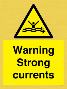 WL7477: Warning Strong currents