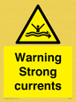 WL7477: Warning Strong currents