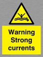 WL7477: Warning Strong currents