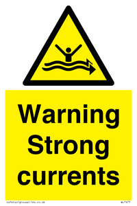 WL7477: Warning Strong currents
