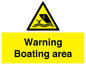 WL7478: Warning Boating area