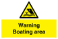 WL7478: Warning Boating area