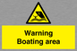 WL7478: Warning Boating area