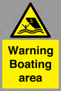 WL7478: Warning Boating area