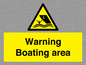 WL7478: Warning Boating area