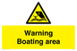 WL7478: Warning Boating area