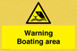 WL7478: Warning Boating area