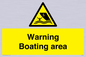 WL7478: Warning Boating area