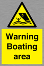 WL7478: Warning Boating area