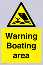 WL7478: Warning Boating area