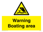 WL7478: Warning Boating area