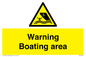 WL7478: Warning Boating area