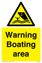 WL7478: Warning Boating area