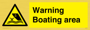 WL7478: Warning Boating area