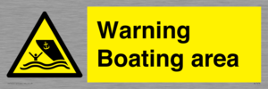 WL7478: Warning Boating area