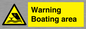 WL7478: Warning Boating area