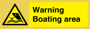 WL7478: Warning Boating area