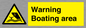 WL7478: Warning Boating area