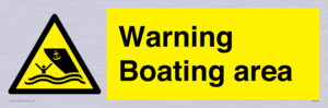 WL7478: Warning Boating area