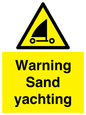 WL7479: Warning Sand yachting
