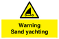WL7479: Warning Sand yachting