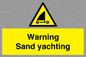 WL7479: Warning Sand yachting