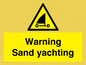 WL7479: Warning Sand yachting