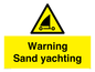 WL7479: Warning Sand yachting