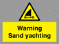 WL7479: Warning Sand yachting