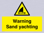 WL7479: Warning Sand yachting